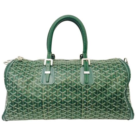 goyard green travel bag|goyard men's travel bag.